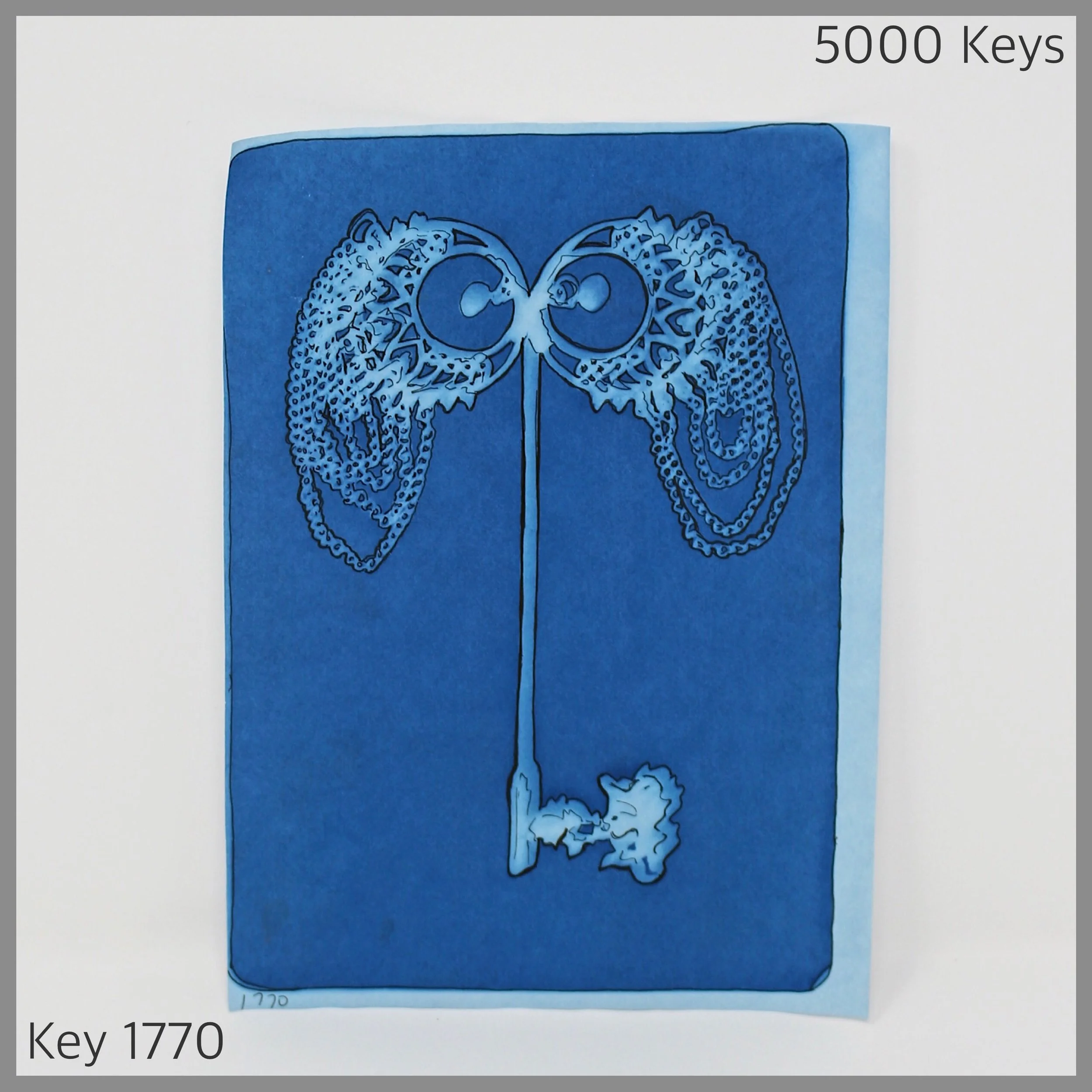 Sunprints: Keys 1759 - 1770