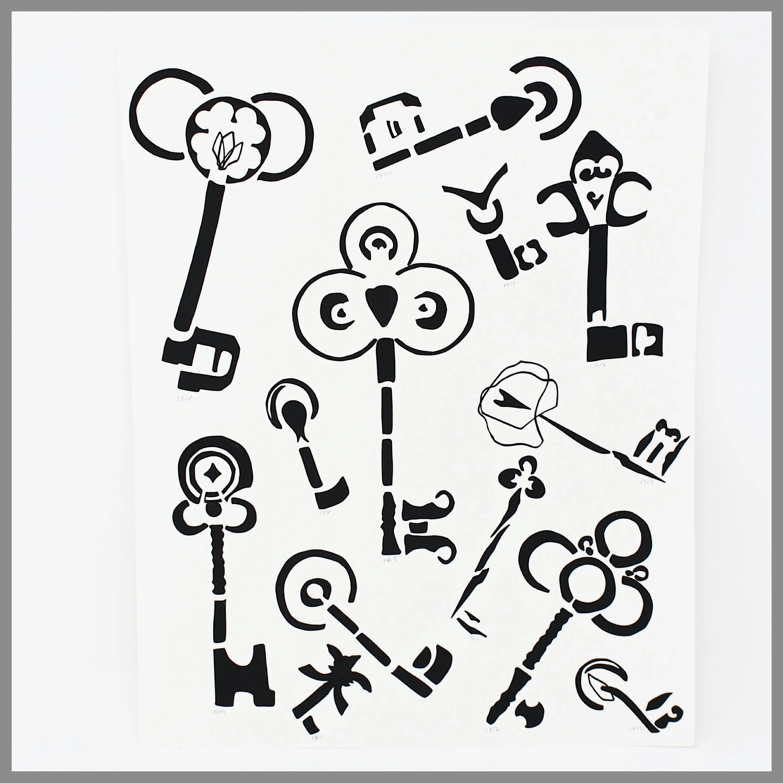 More Scraps! Keys 1809 - 1821