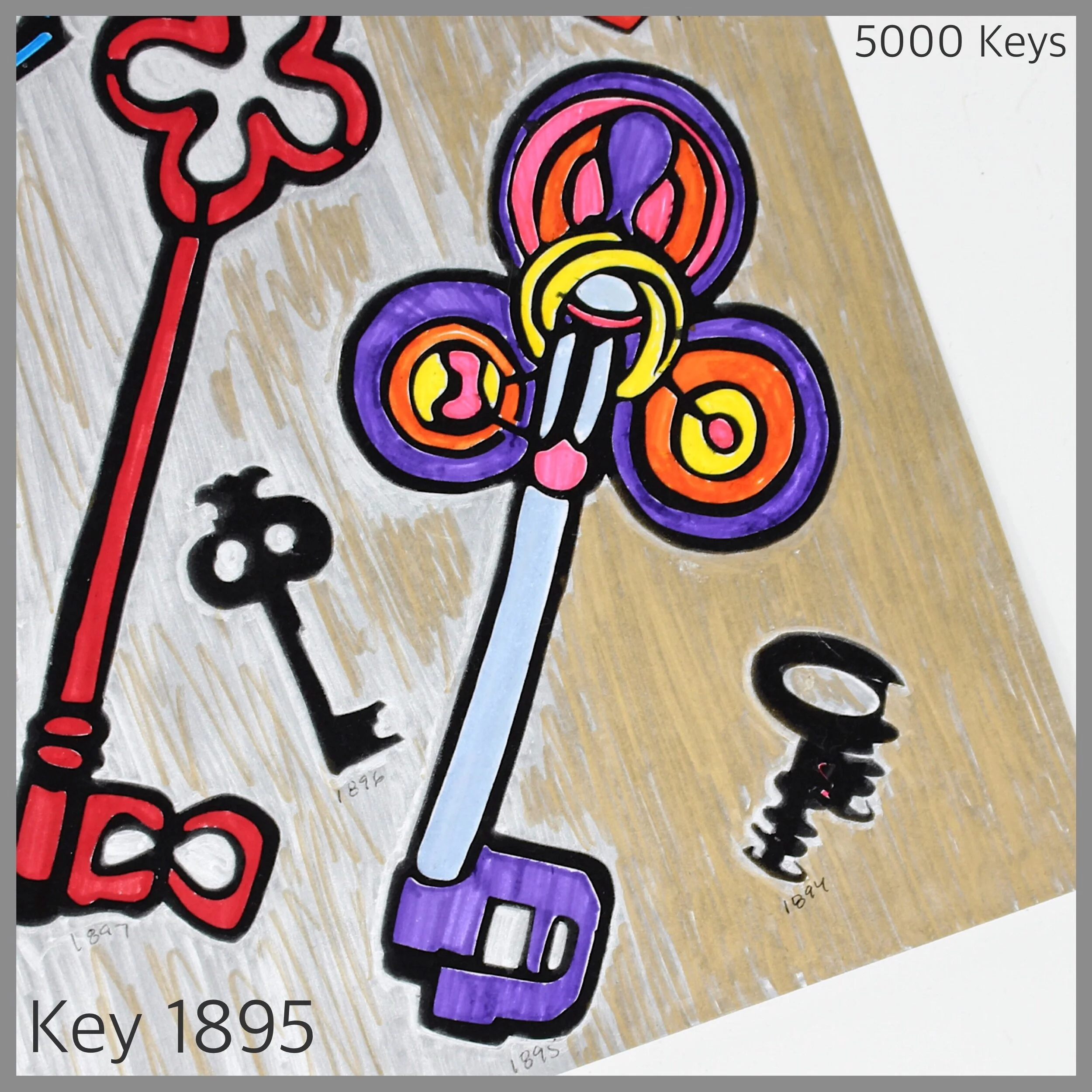 2 More Fuzzy Posters and Keys 1883 - 1903