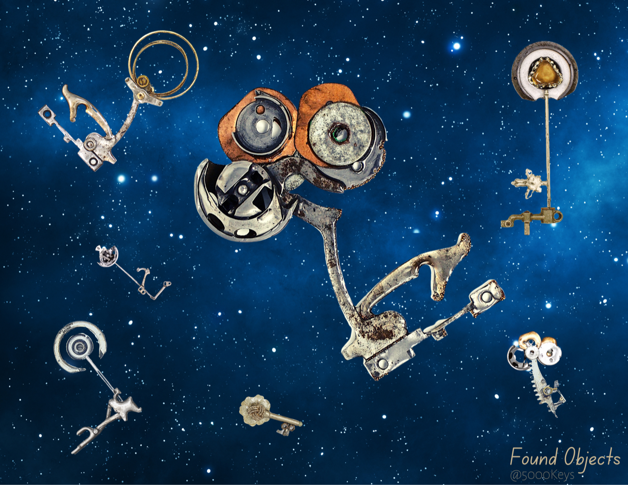 Found Objects: Keys 2355 - 2361