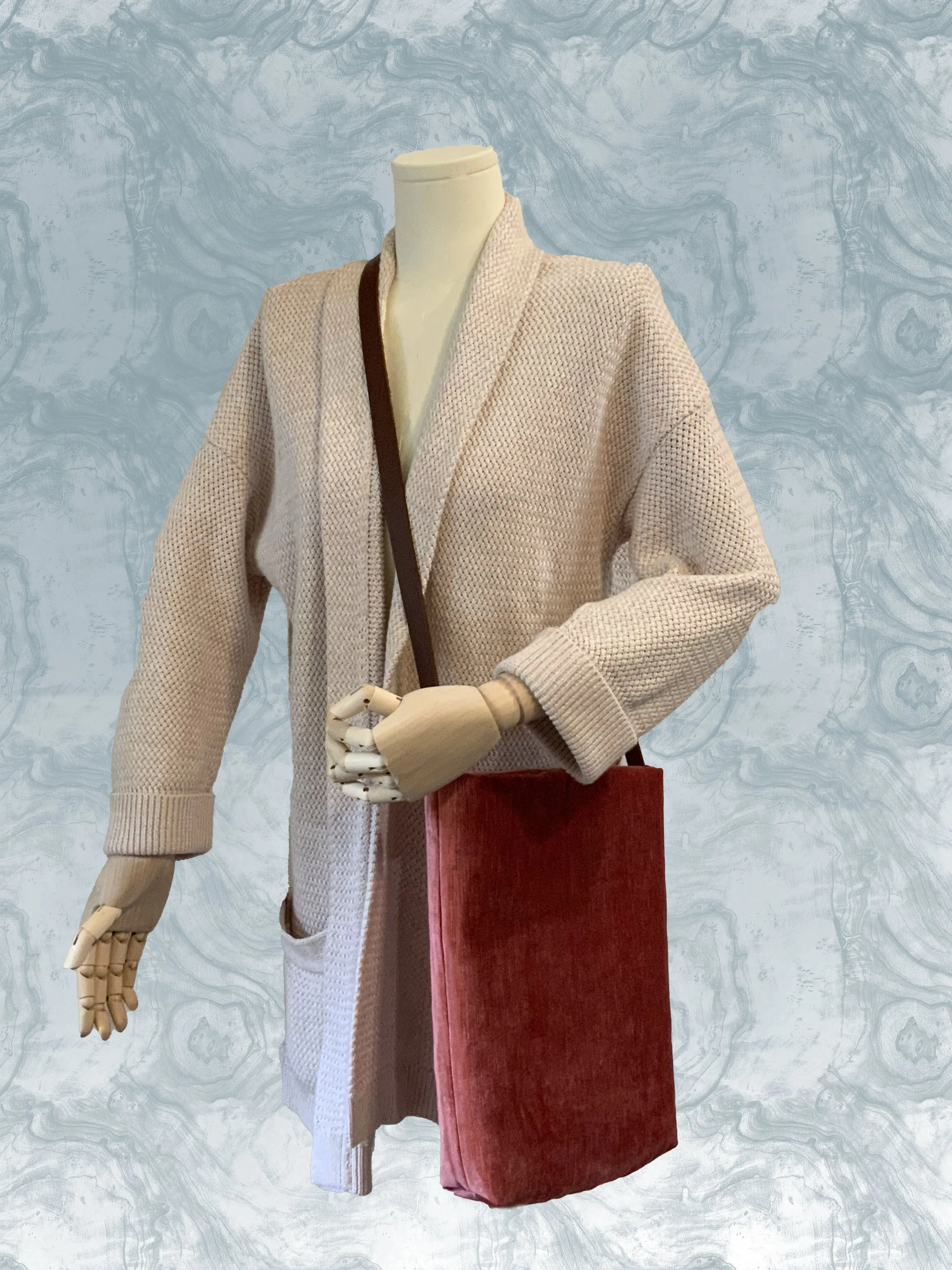 Rose Coral Crossbody