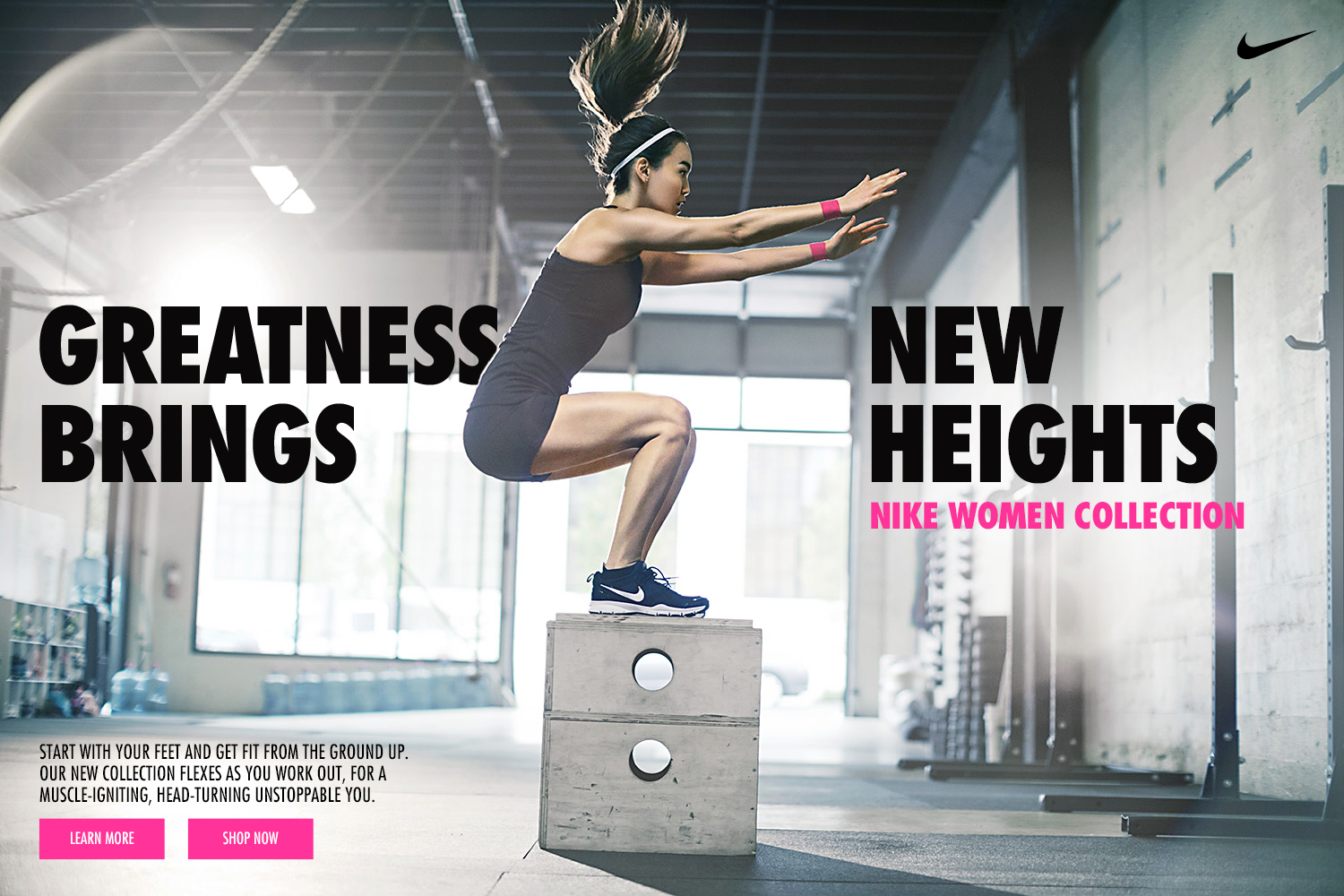 exótico equilibrar Acelerar Nike Women Collection Campaign — Rick Baeza Design
