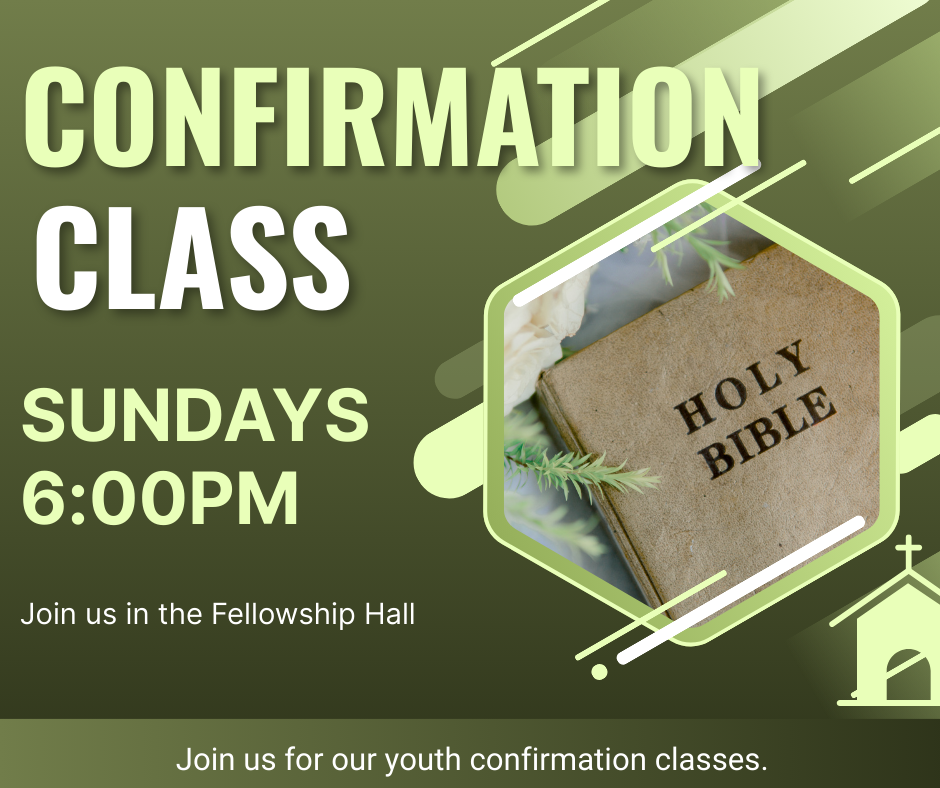 Confirmation Class — St. Mark UMC