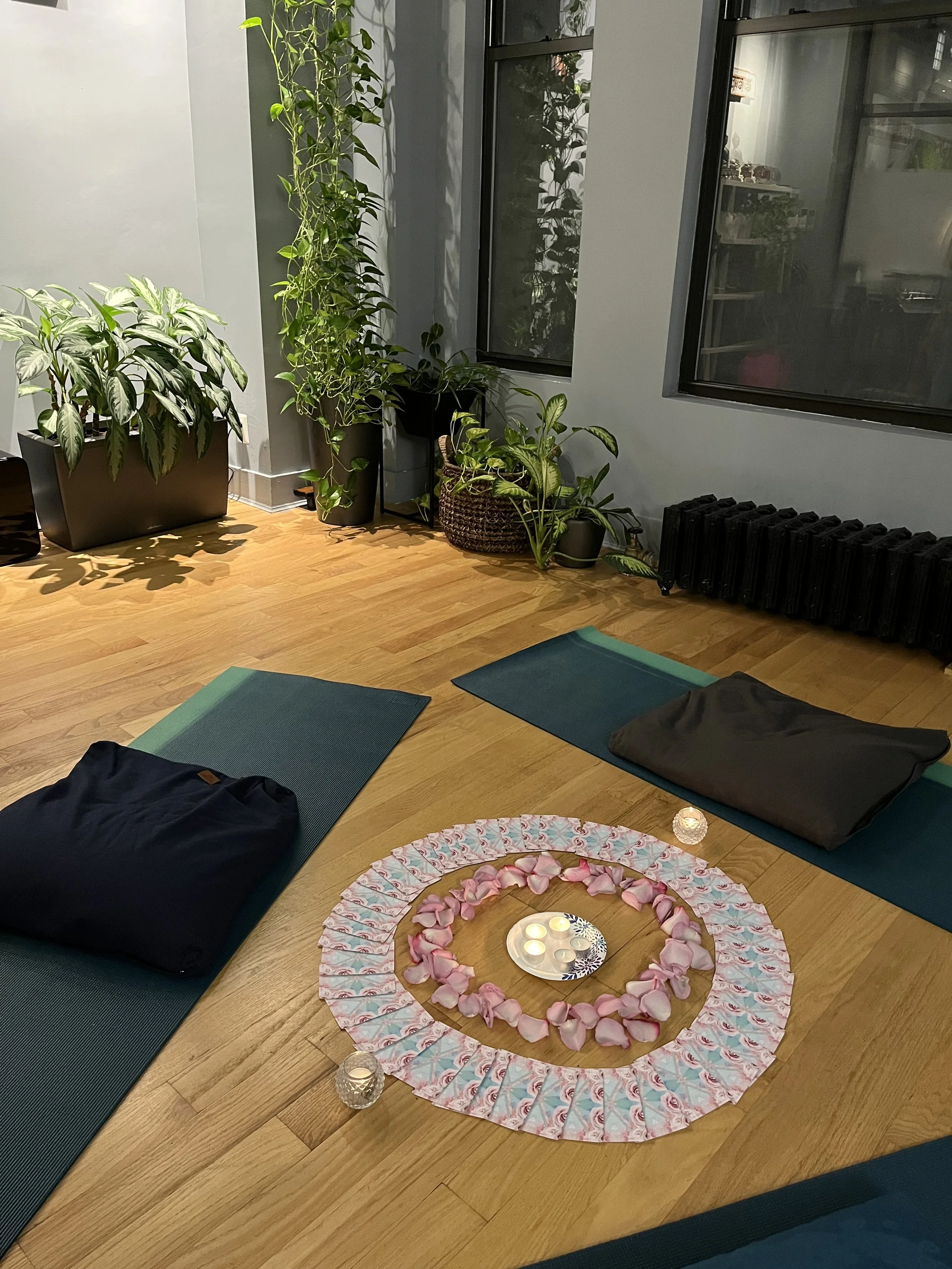 seasonal women's circle gathering spiritual community online