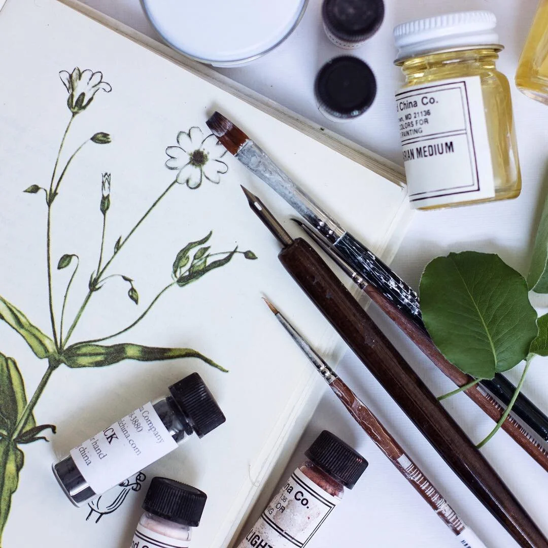 Painting supplies for porcelain ball-jointed dolls