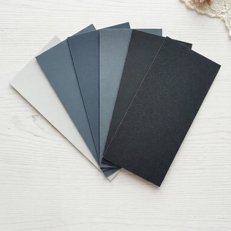 Sanding paper set for doll making