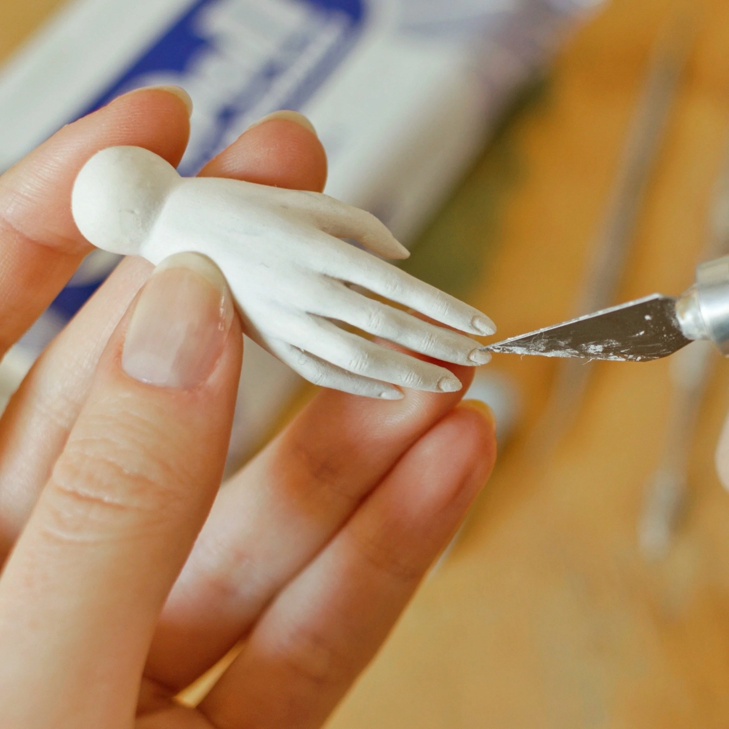 Sculpting and carving tools for doll making