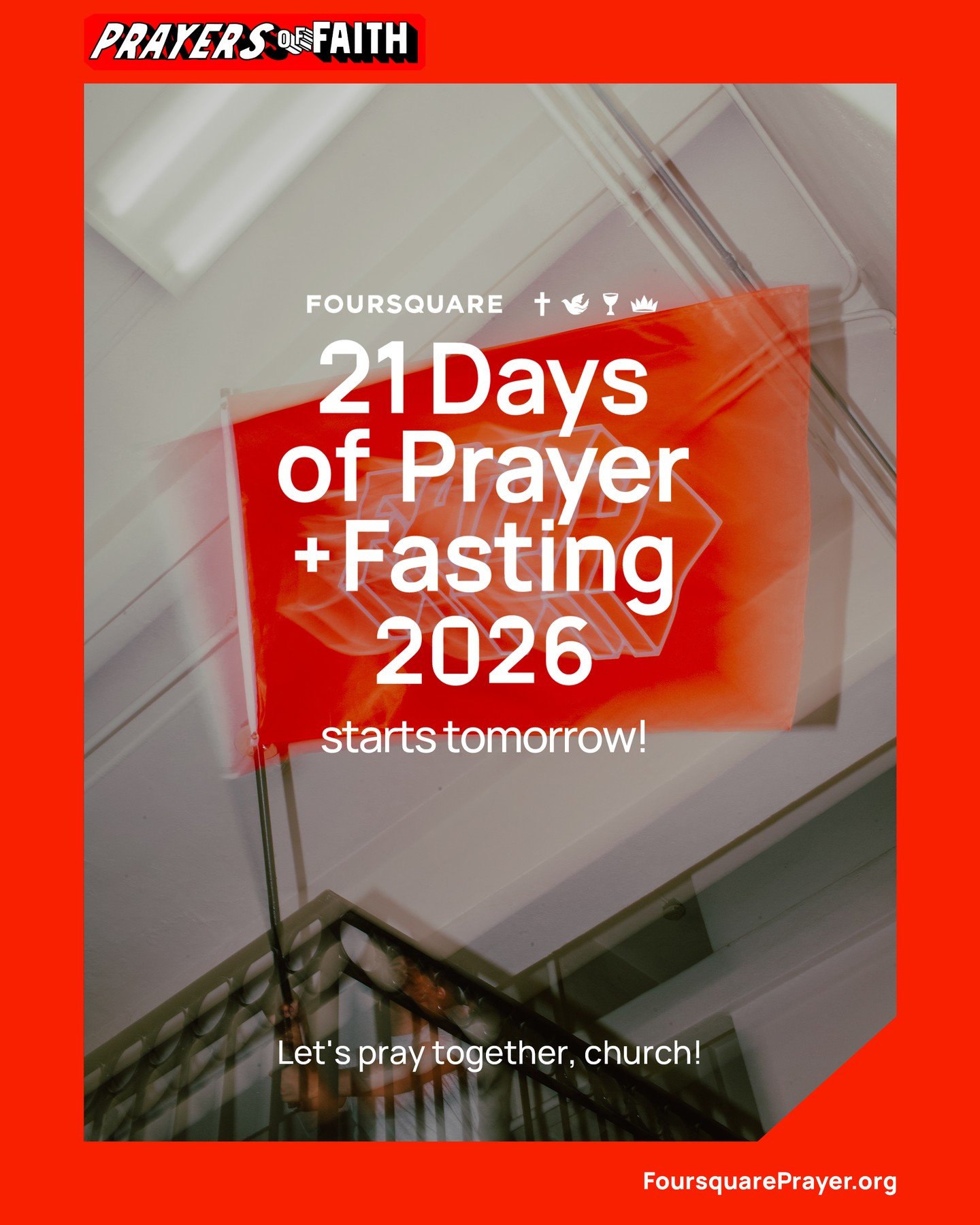 ⚠️Don't miss out!

We are one day away from a movement that could shift the trajectory of your entire year. 21 Days of Prayer + Fasting kicks off TOMORROW, and you do not want to be on the sidelines for this.

Don&rsquo;t wait for a "better time