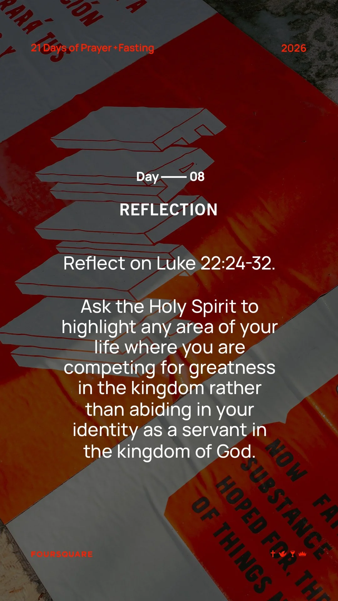 It&rsquo;s easy to talk about the Kingdom of God, but it&rsquo;s harder to live as a servant within it. 📖

Today&rsquo;s reflection on Luke 22:24-32 reminds us that the world&rsquo;s version of "greatness" is all about who is at the table.