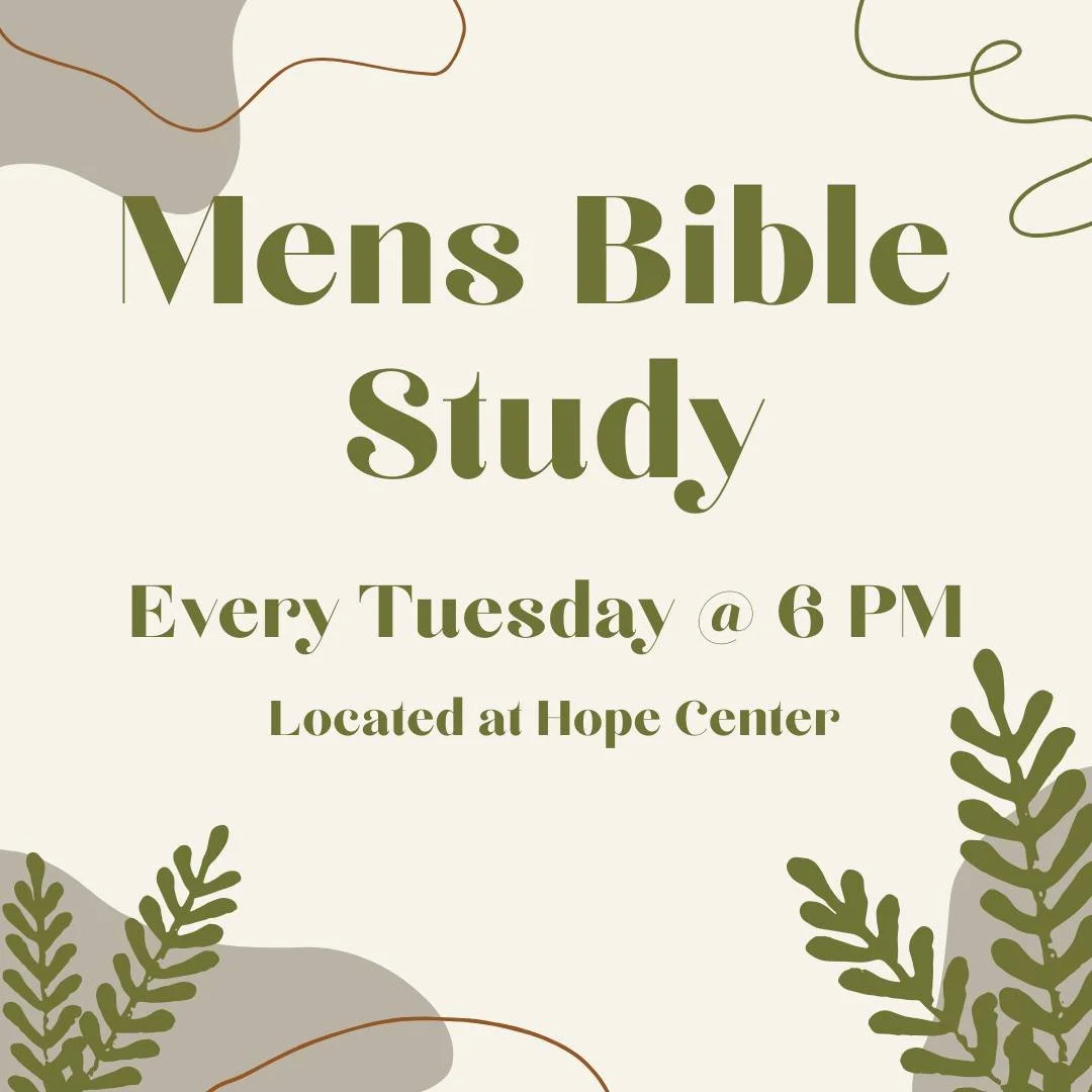Ironworks Mens group #BibleStudy #MensGroup #IronworksMen #HopeCenter