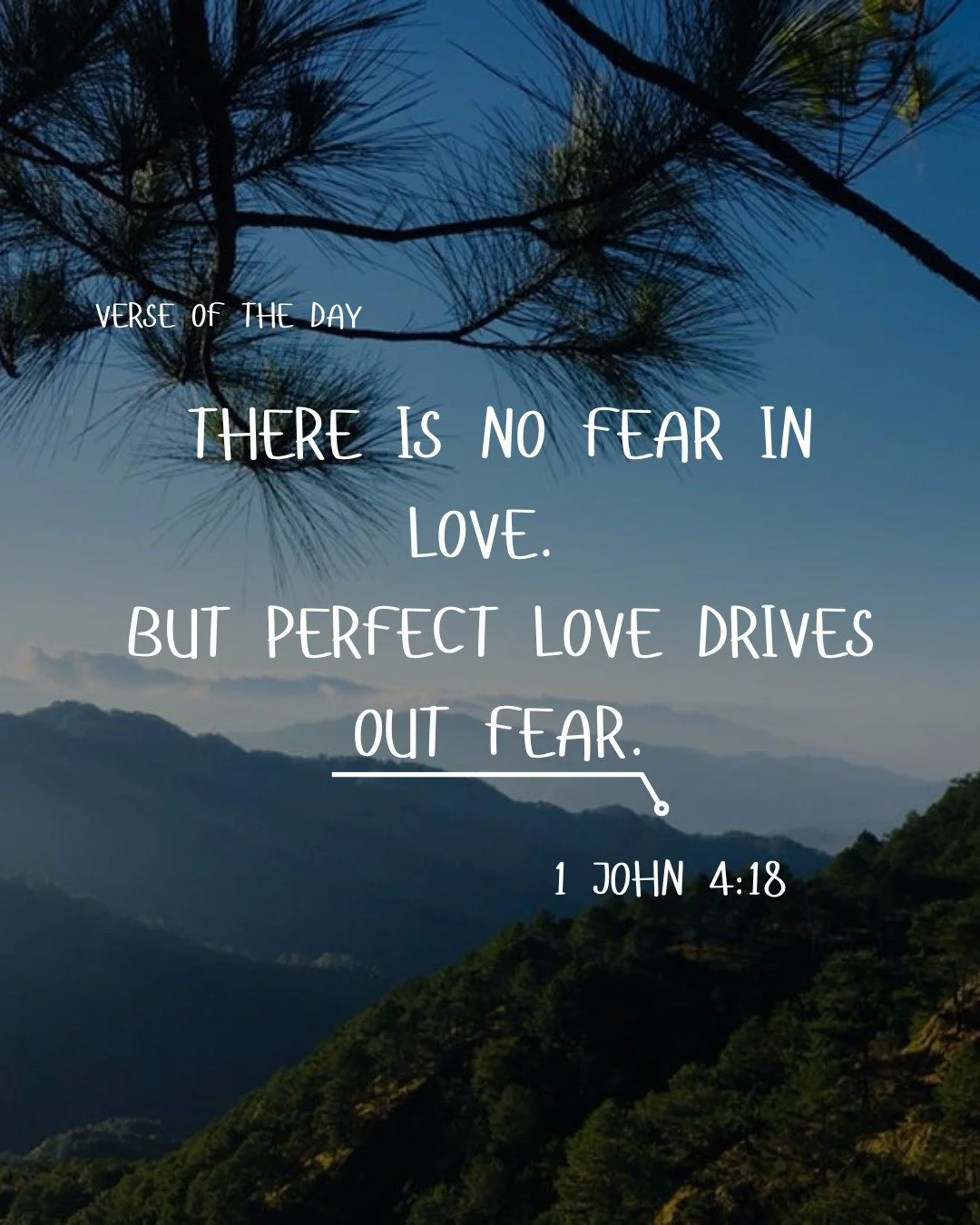 Fear loses its power where God's love is present.
 #FaithInGod #GodsLove #VerseOfTheDay #TrustInGod #ChristianFaith #BibleVerse #LoveOverFear