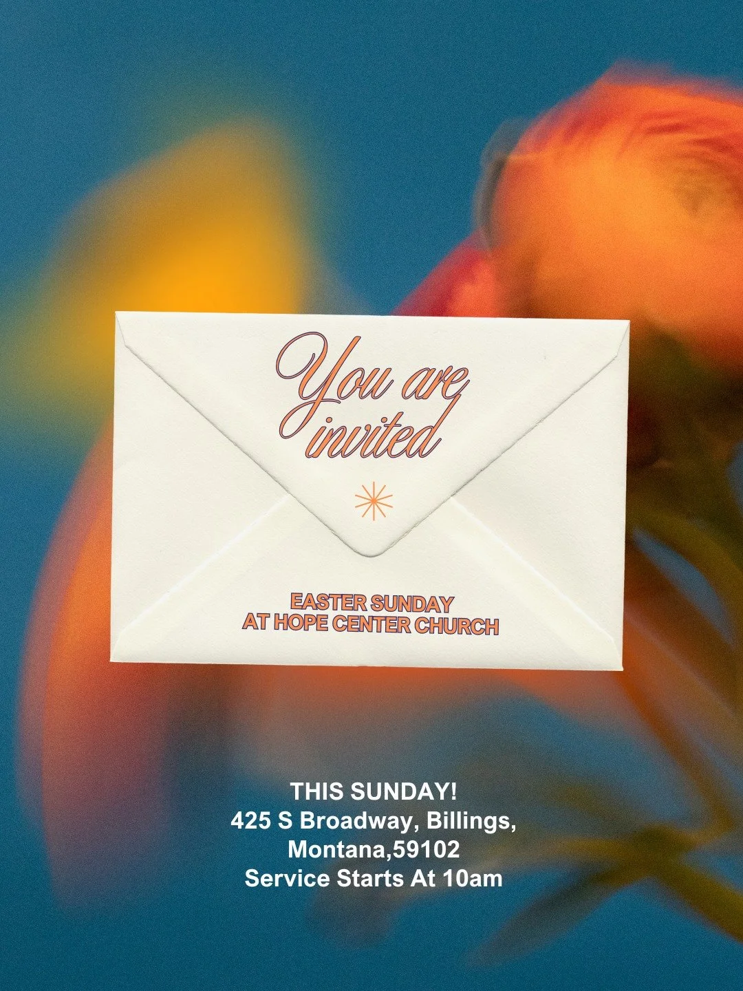 Making plans for Easter? Consider this a formal, aesthetic invitation. 💌 I'm so excited about what Hope Center Church is doing this Sunday.

This Sunday, join us for the celebration of Easter! Service starts at 10 am this Sunday at 425 S Broadway in