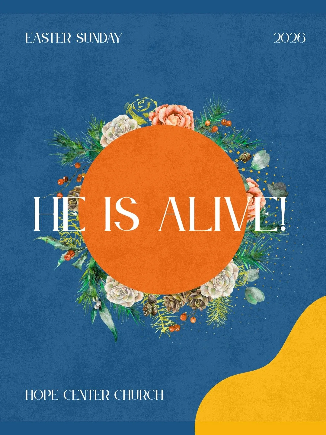 HE IS ALIVE!  Invite someone to church service at Hope Center Church, trust me, you won't regret it. There's nothing like a SOUTHSIDE Easter. 

Join us this Sunday at 10 am. With a photo backdrop, FREE gifts, and a goodie after service!

425 South Br