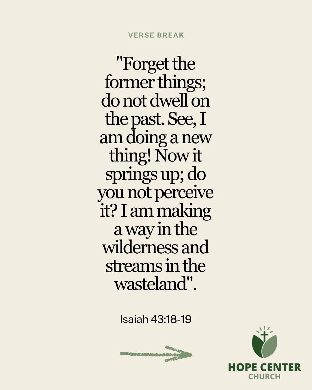 HE IS DOING A NEW THING IN YOUR LIFE! Let your wilderness turn into life-giving springs, let the wasteland become your refinery. 

Comment "NEW THING" if you believe Jesus is doing something in your life.

 #NewThing #FaithJourney #JesusIsD