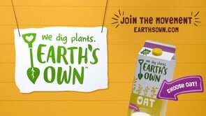 Oat Milk 30sec - Earths Own