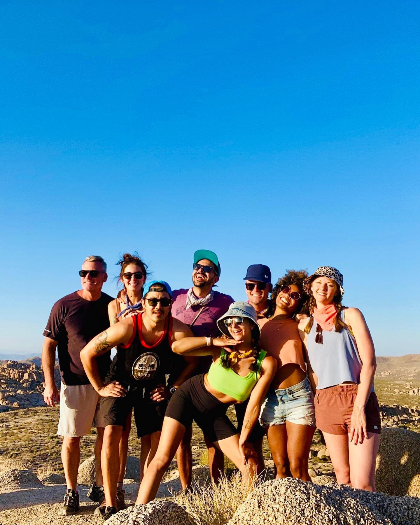 Joshua Tree photo dump part 2 🌵

In our element, finding that golden hour, climbing to the top, looking at galaxies, going into the abyss, shade breaks, dance parties&hellip;another great trip with the fam 🙌🏽⛺️🔭✨🪐🌀☀️