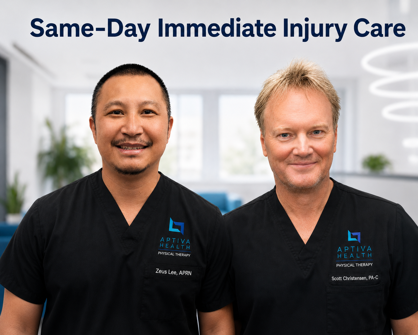 Same Day Injury Care at Aptiva Health