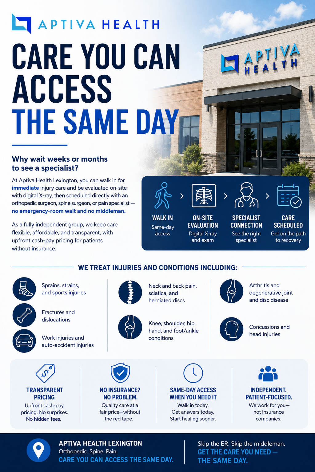 Aptiva Health Lexington - Same-Day Care