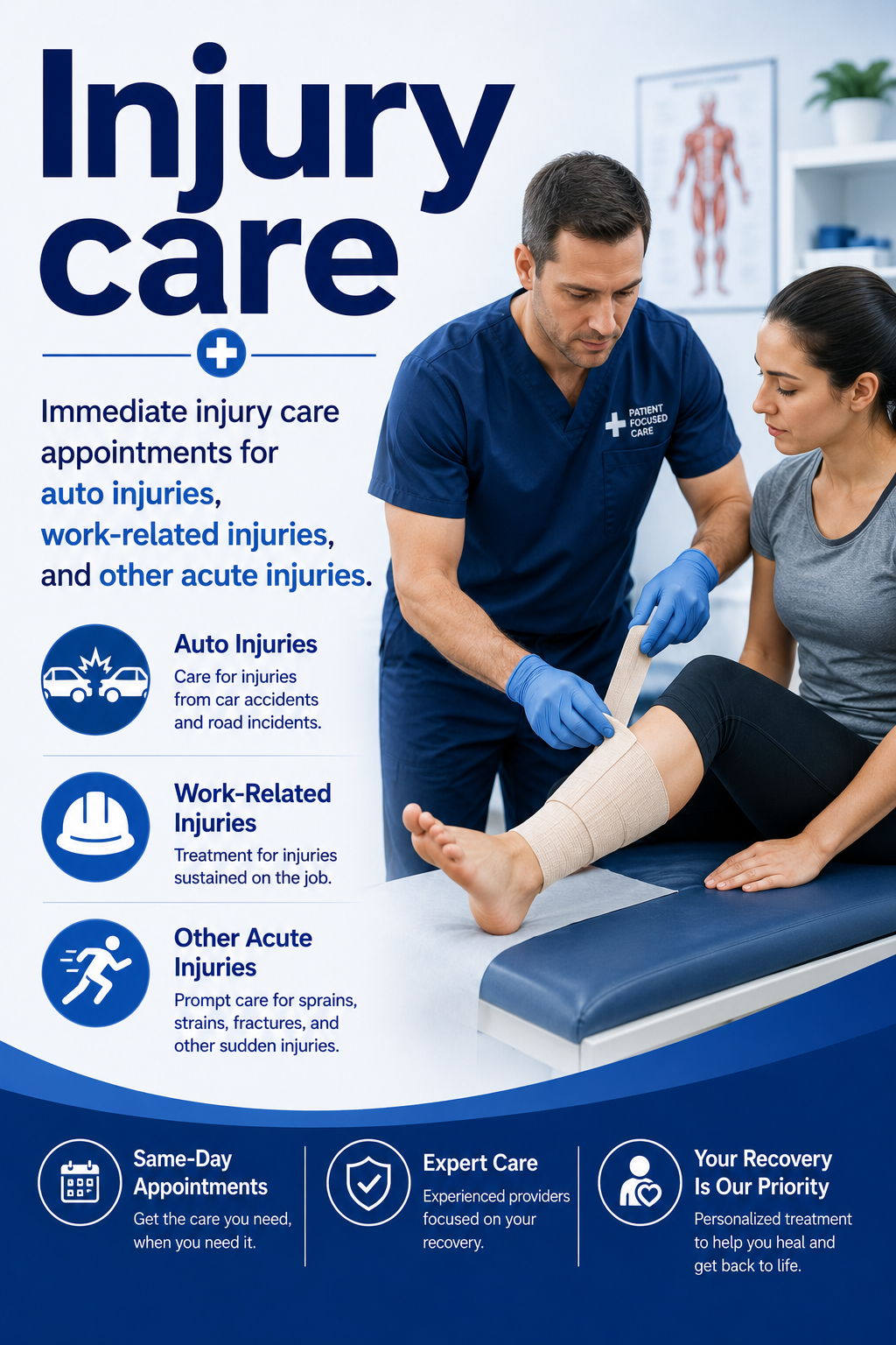 Injury Care at Aptiva Health