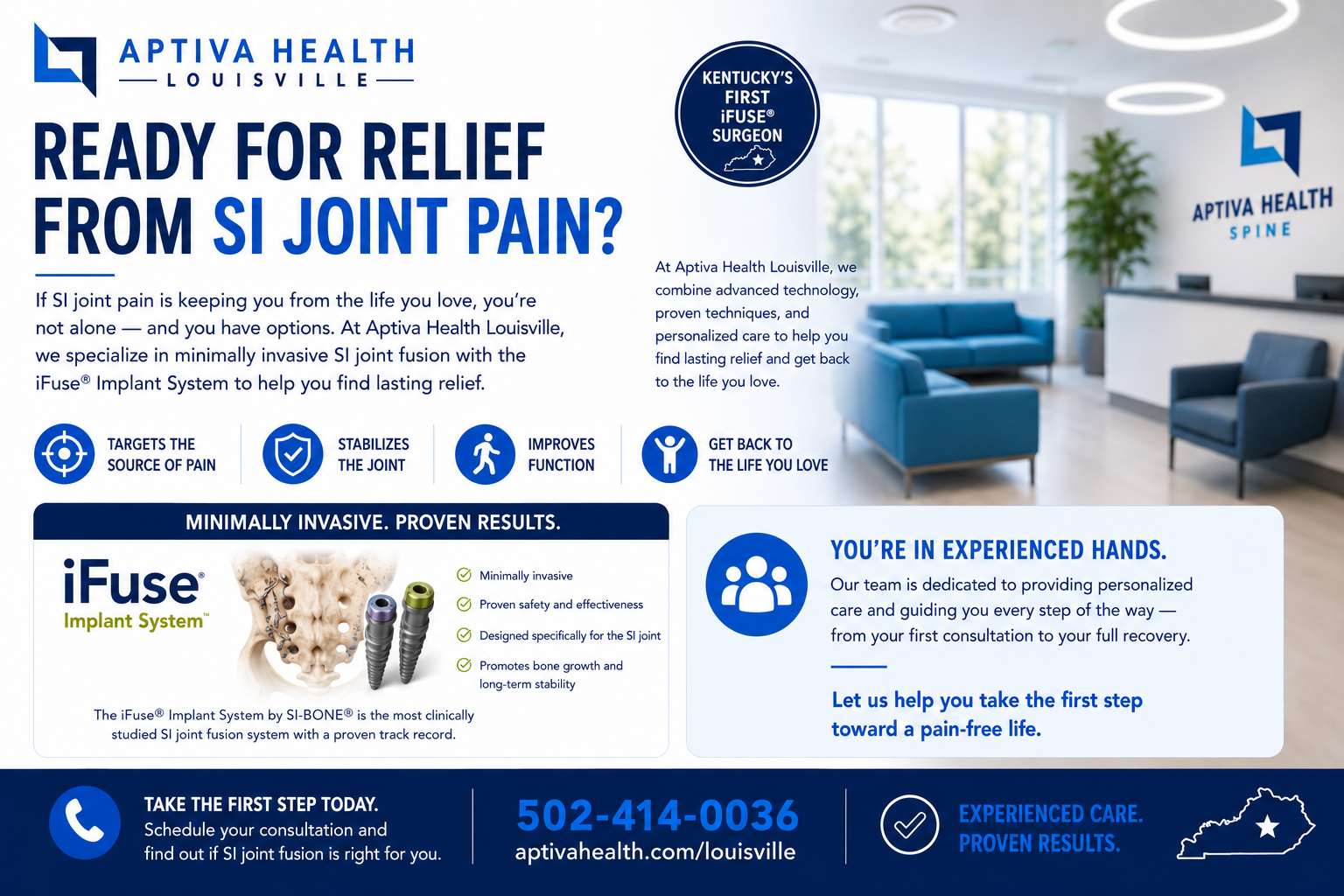 Ready for relief from SI joint pain?
