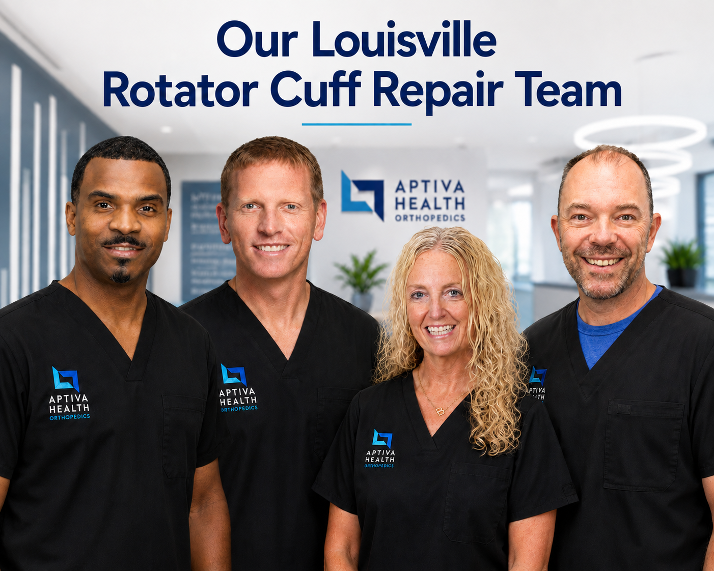 Aptiva Health Louisville rotator cuff and shoulder team