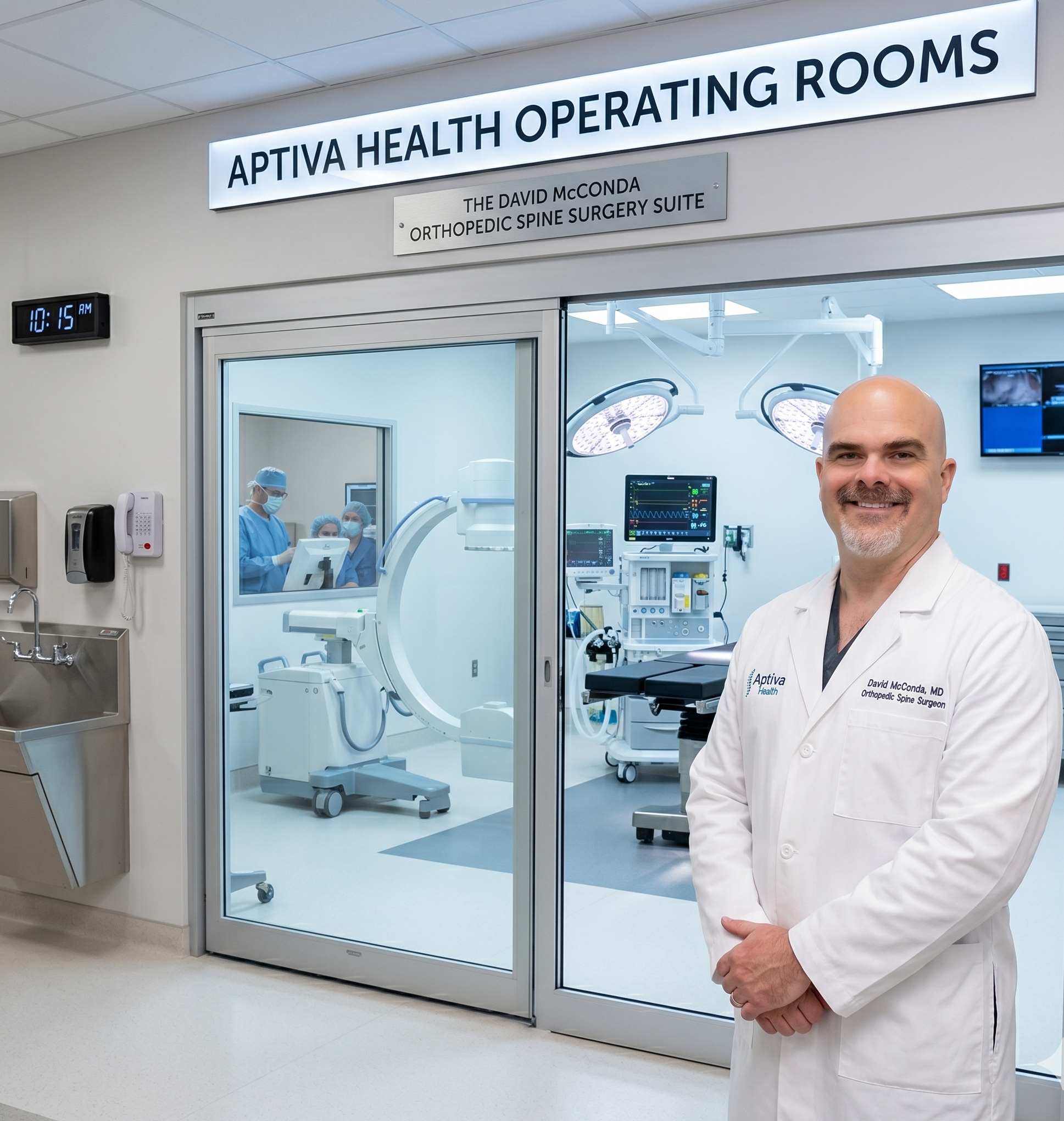Dr. David McConda, AOSpine North America fellowship-trained spine surgeon
