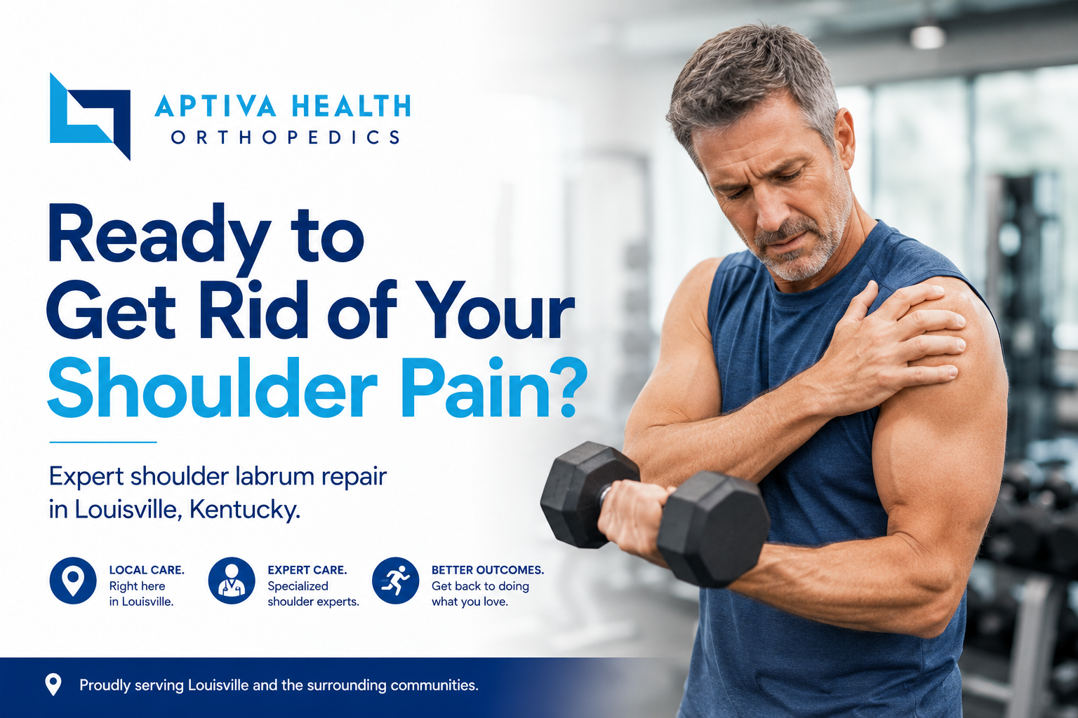 Shoulder labrum repair in Louisville, Kentucky — Aptiva Health