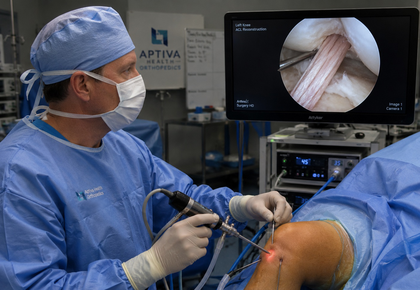 Knee Procedures Performed at Aptiva Health