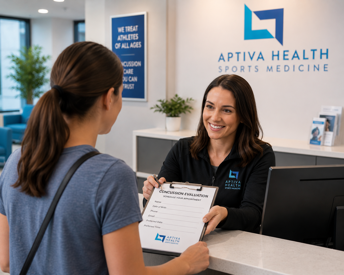 How to Schedule a Concussion Evaluation - Aptiva Health
