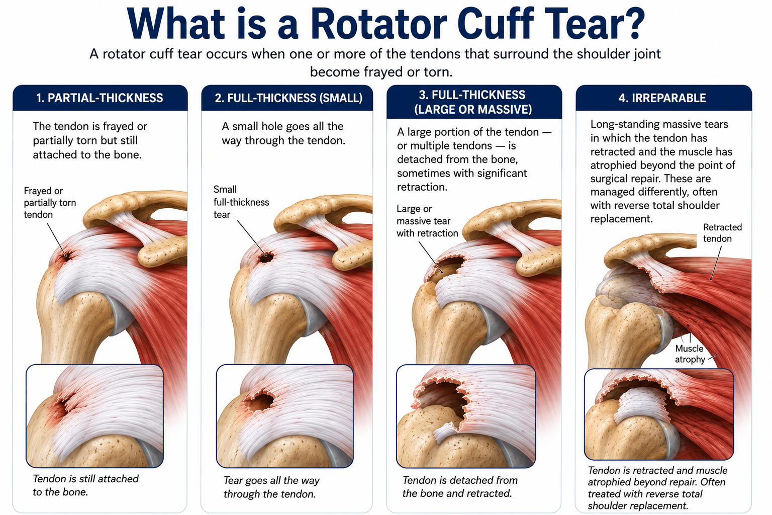 What is a rotator cuff tear?