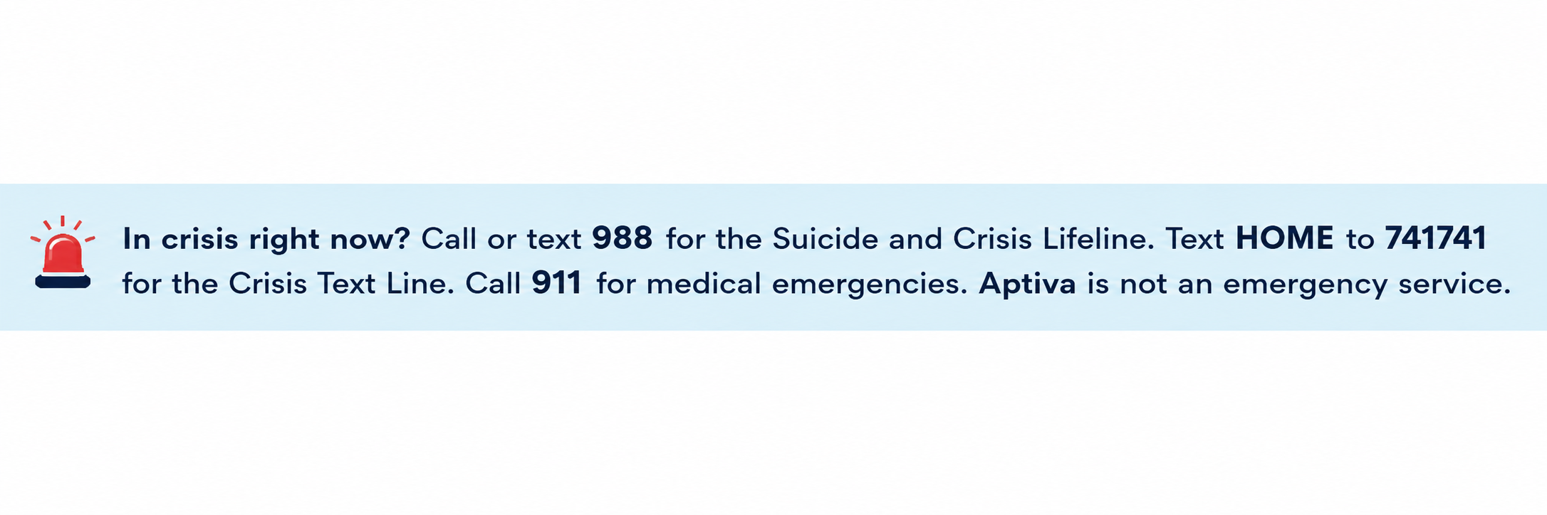 Mental Health Crisis Information