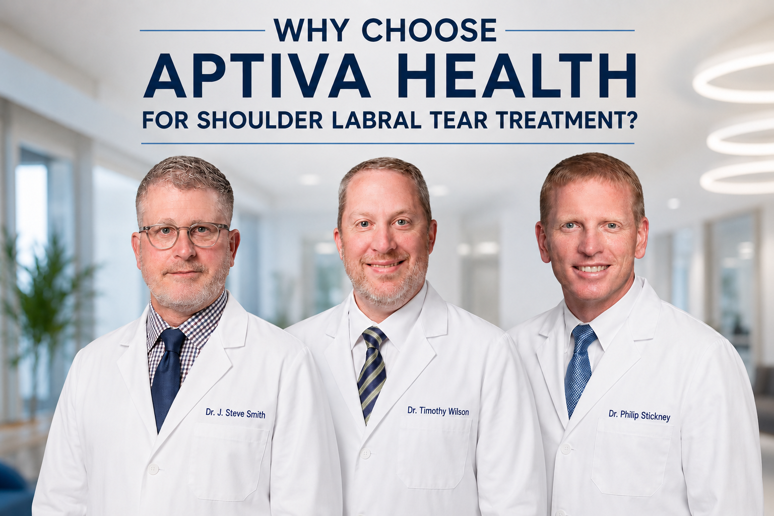 Why Choose Aptiva Health for Shoulder Labral Tear Treatment