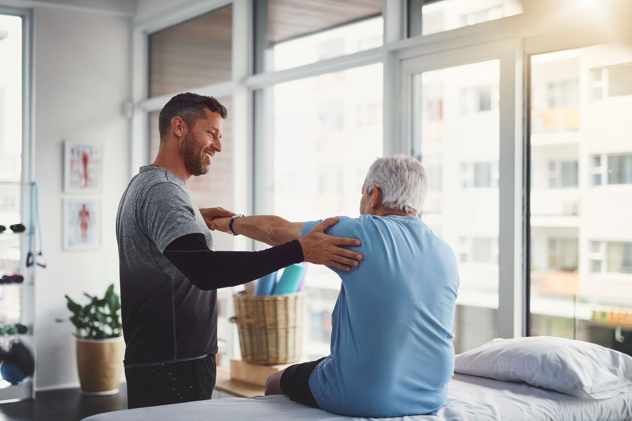 Recovery after a shoulder labral repair at Aptiva Health