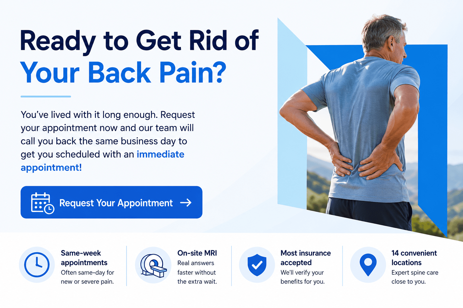 Ready to get rid of back pain?