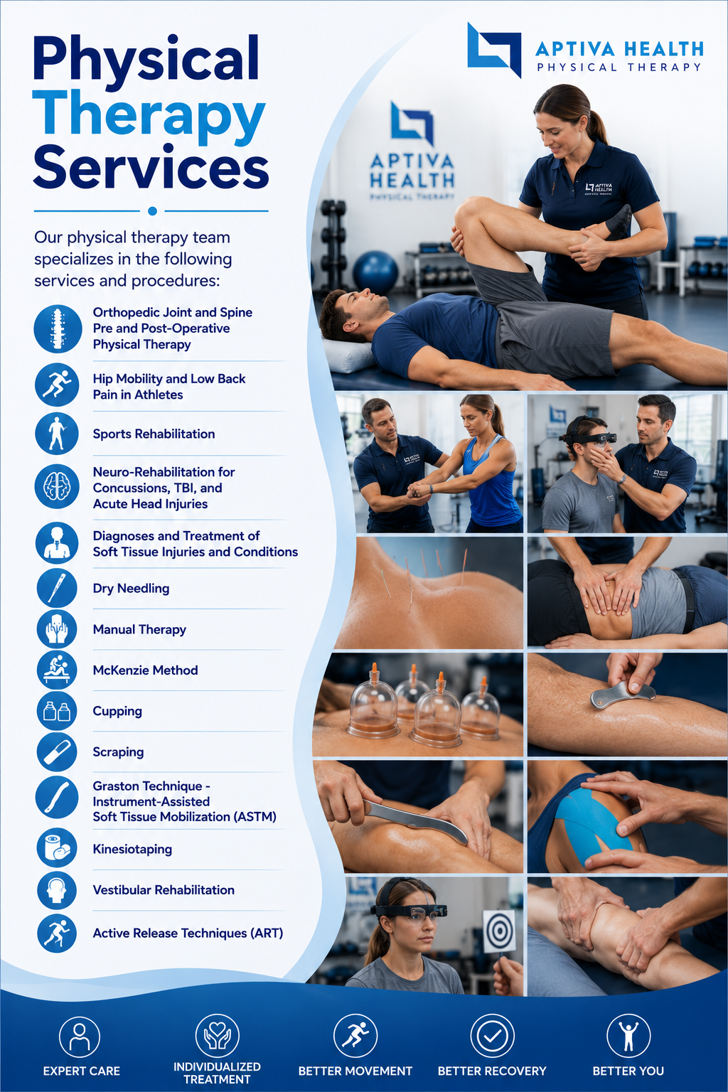 Physical Therapy Services at Aptiva Health