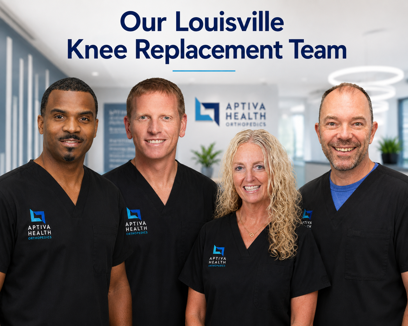 Aptiva Health Louisville knee replacement surgery team