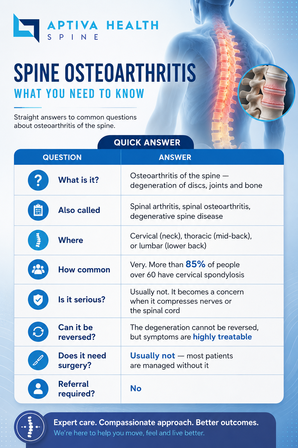 Spine Osteoarthritis