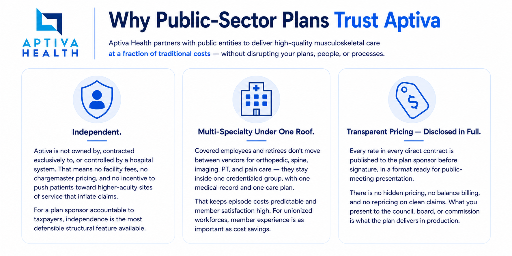 Why Public Sector Plans Trust Aptiva