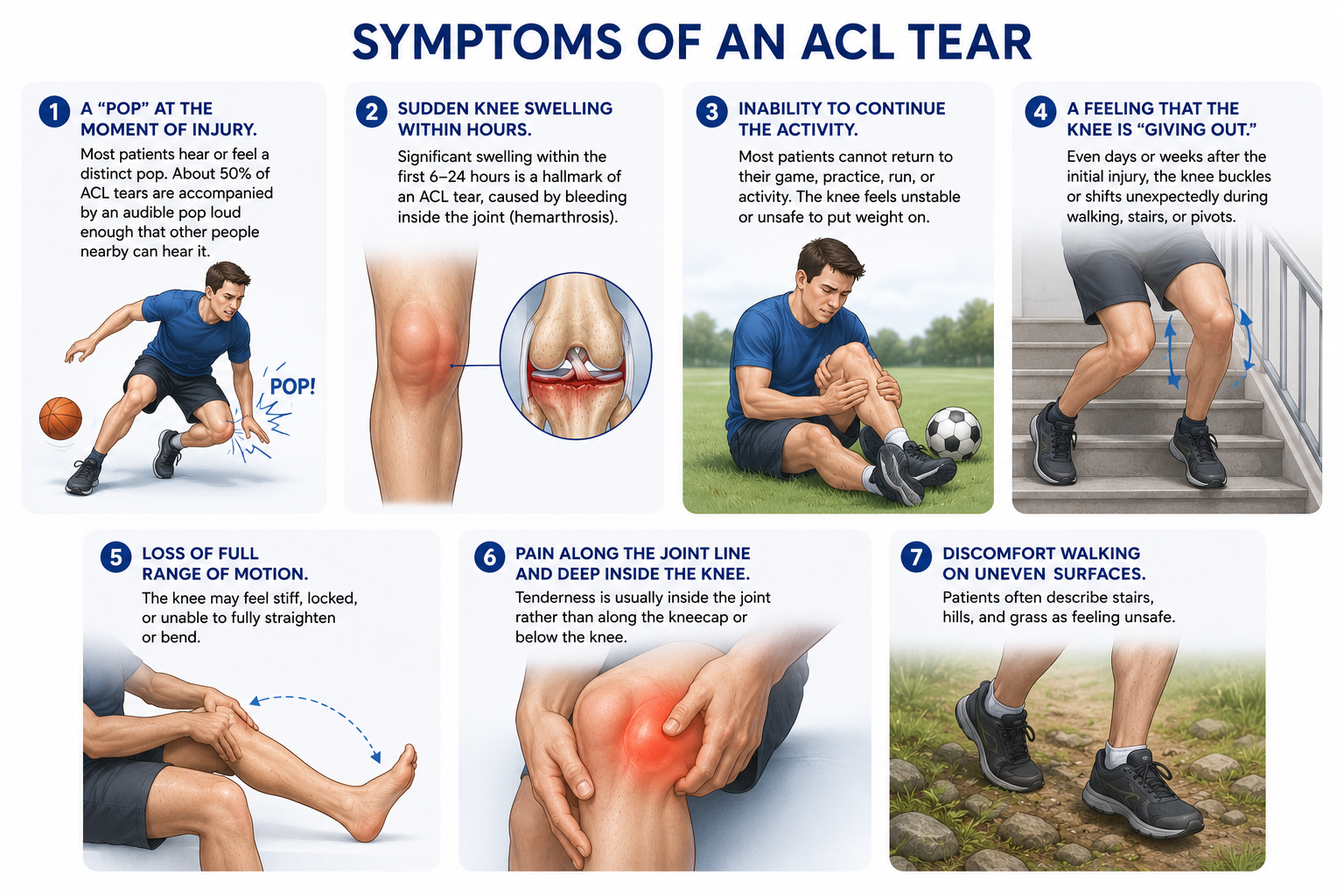 Symptoms of an ACL Tear