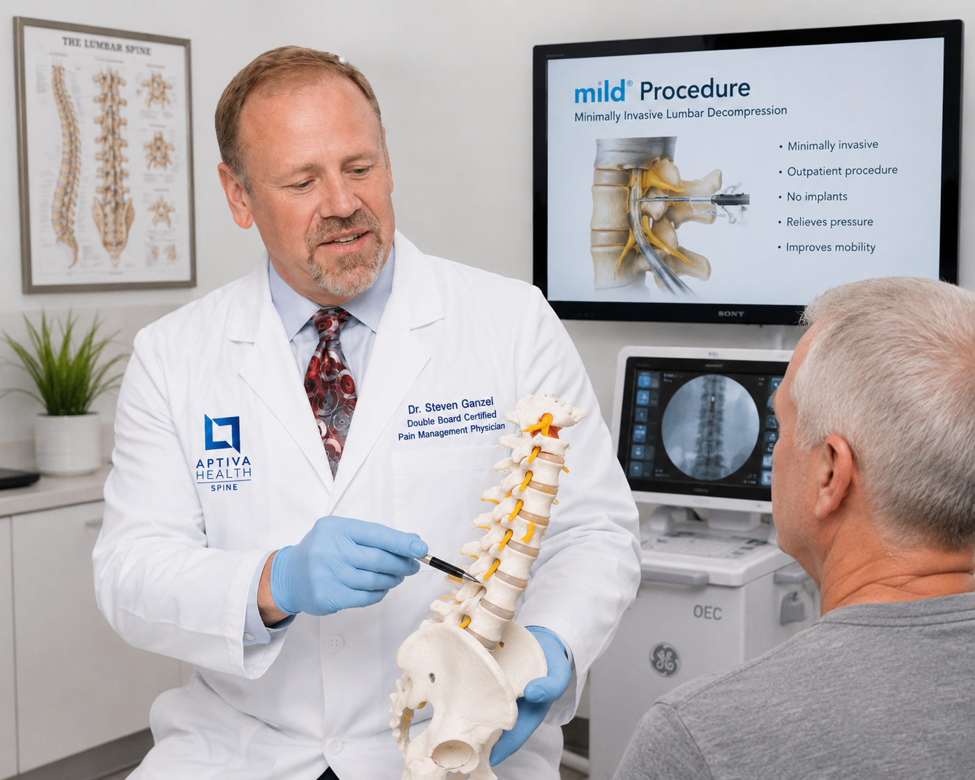 Treatment for Back Pain at Aptiva Health