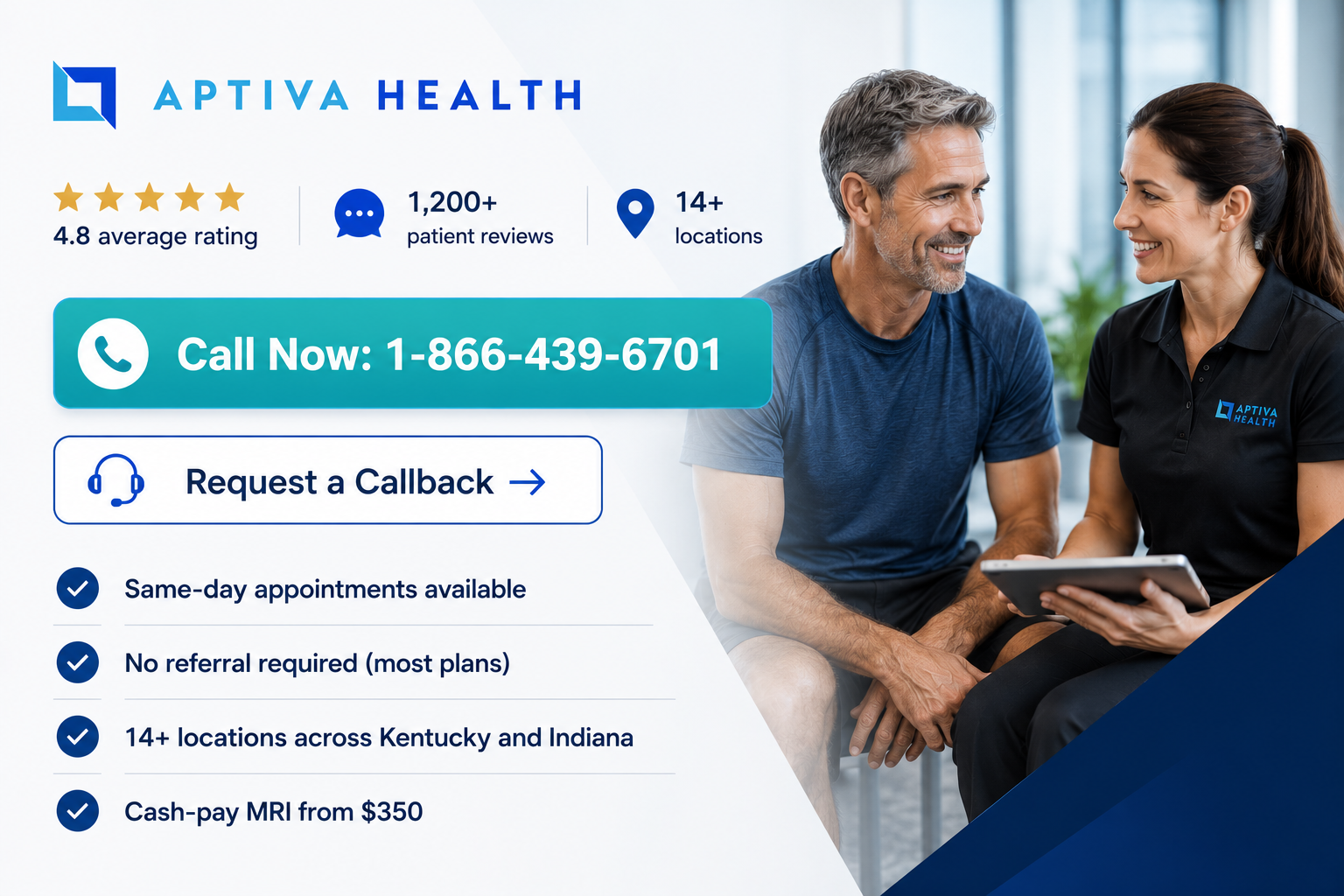 Call Aptiva Health!