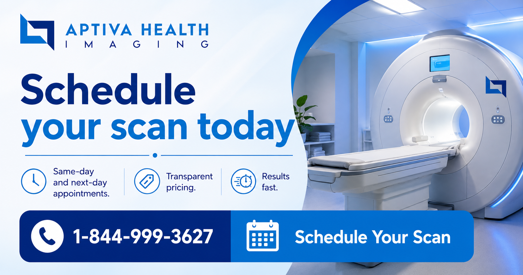 Schedule your scan today!
