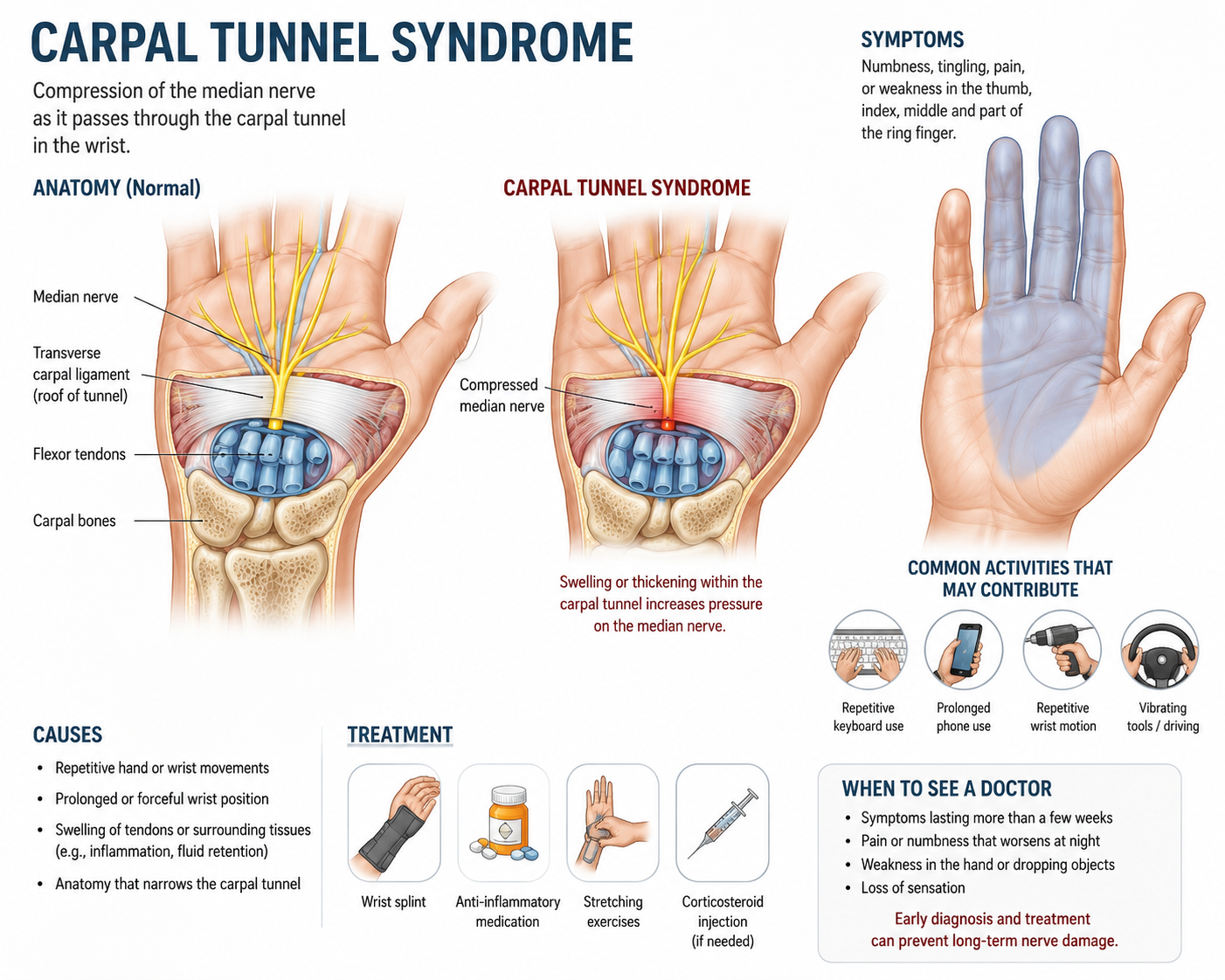 Carpal Tunnel Syndrome Treatment Across Kentucky & Indiana | Aptiva Health
