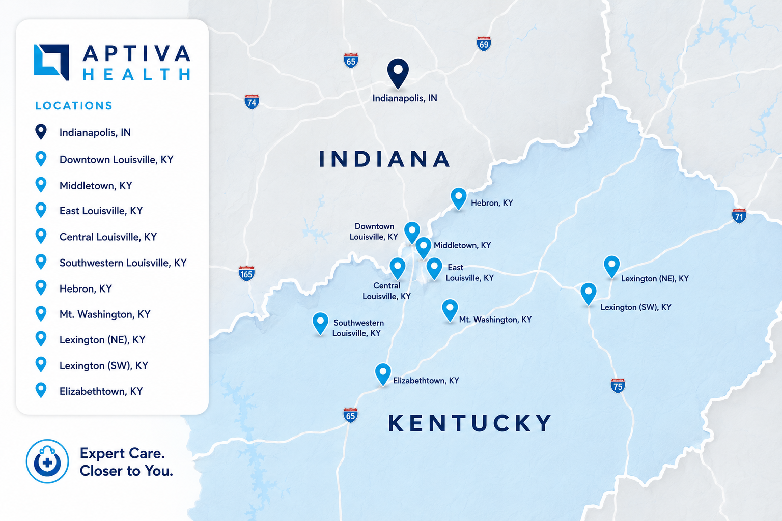 Aptiva Health Physical Therapy Locations