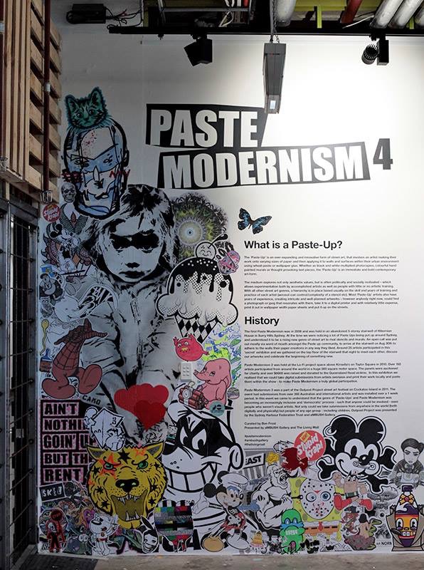 paste modernism 4 event curated by Ben Frost