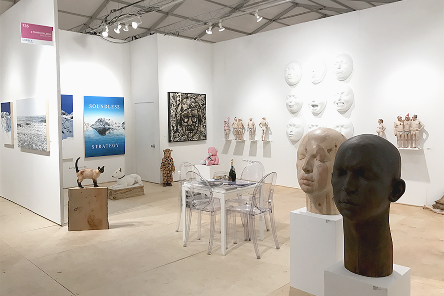 context art miami art fair with 3punts galeria