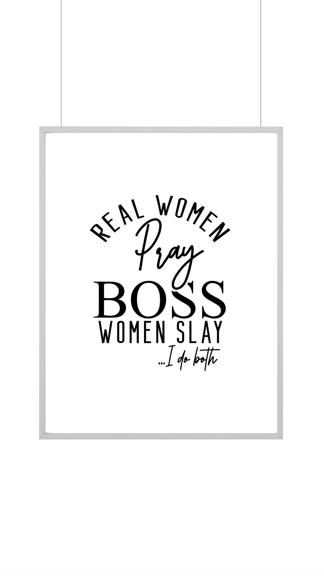 Real Women Wall Print