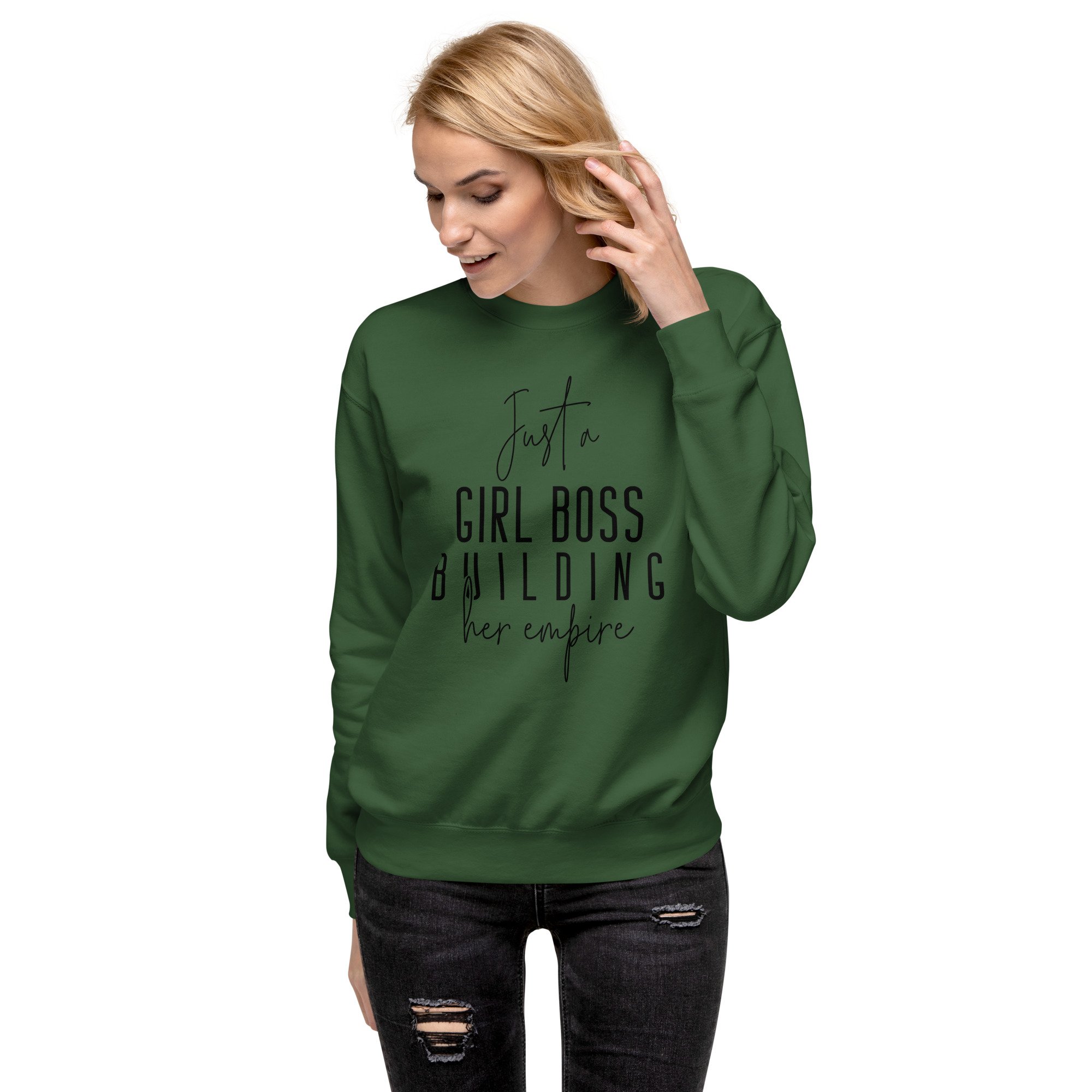 unisex-premium-sweatshirt-forest-green-front-636de659634a5.jpg