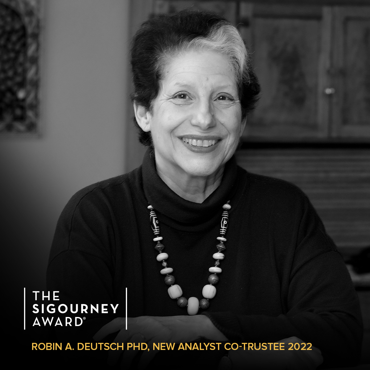Robin A. Deutsch, PhD Joins The Sigourney Trust as Analyst Co-Trustee