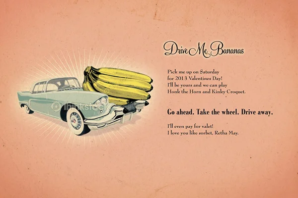 Drive me Bananas - Concept